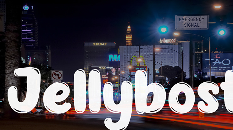 Jellybost Font
