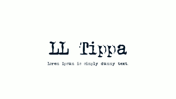 LL Tippa Font