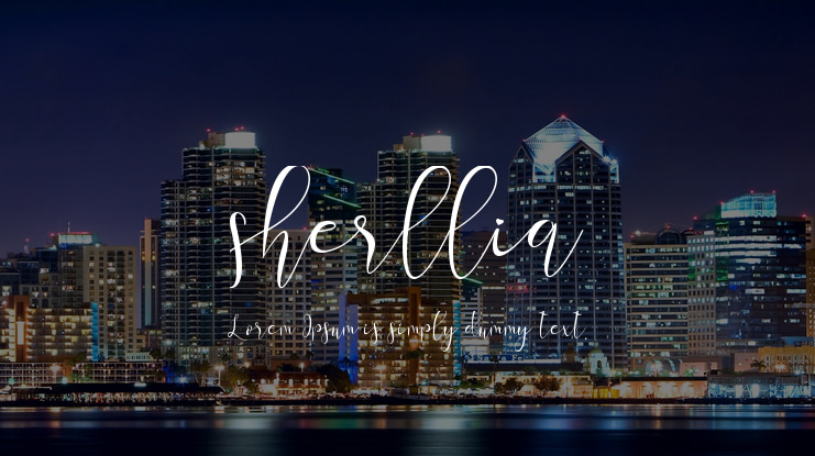 sherllia Font