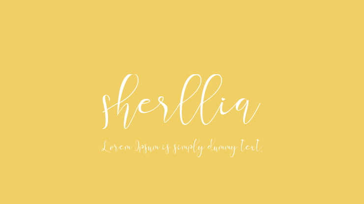 sherllia Font