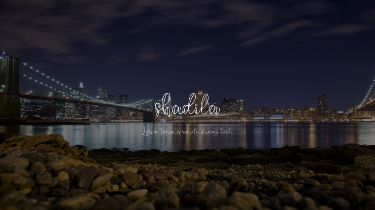 shadila Font