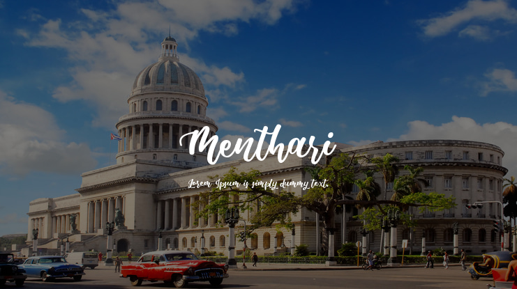 Menthari Font