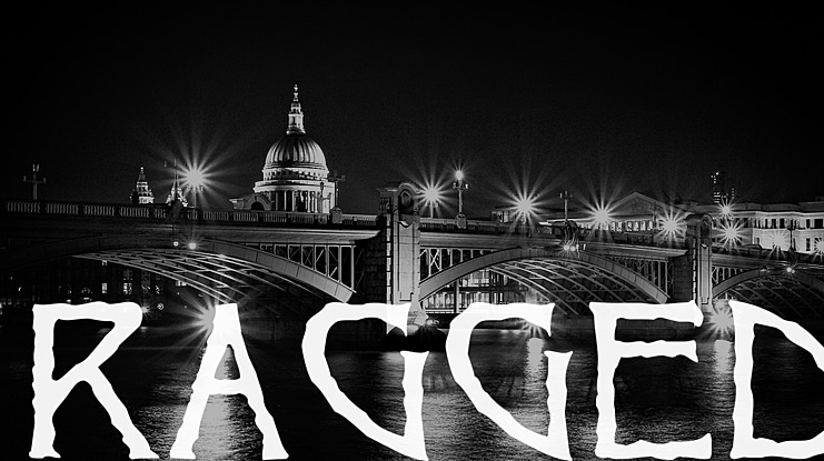 Ragged Font