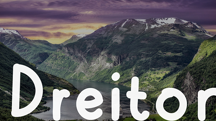 Dreiton Font