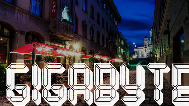 Gigabyte Font Family