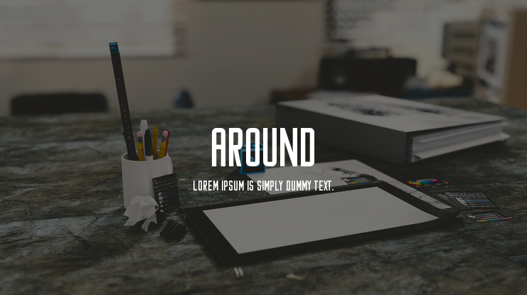 Around Font