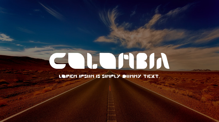Colombia Font