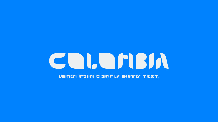 Colombia Font