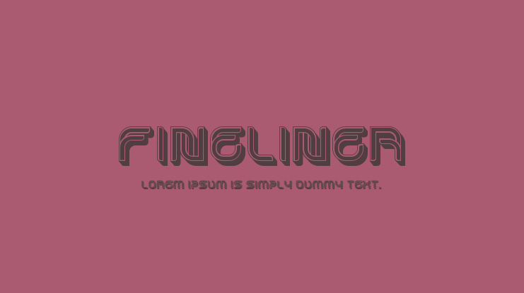 Fineliner Font