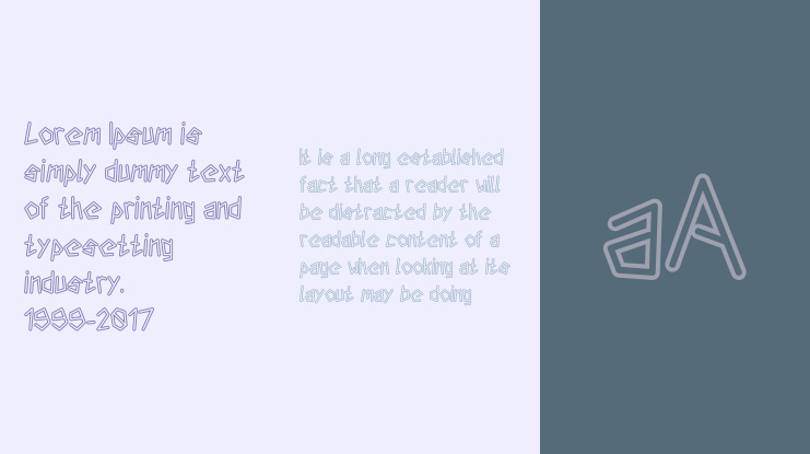 Insurgence Outline Font Family