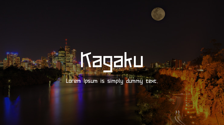 Kagaku Font