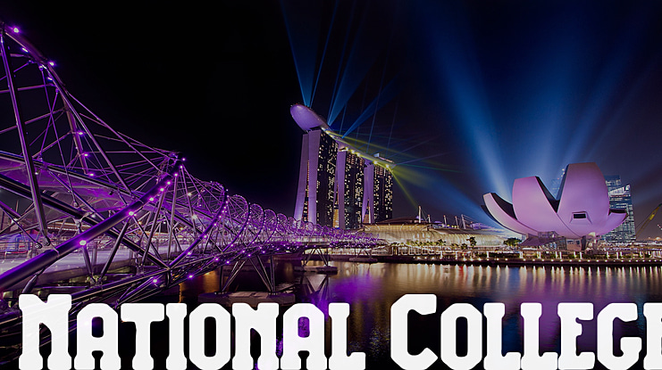 National College Font