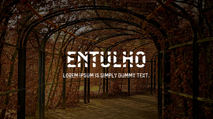 Entulho Font