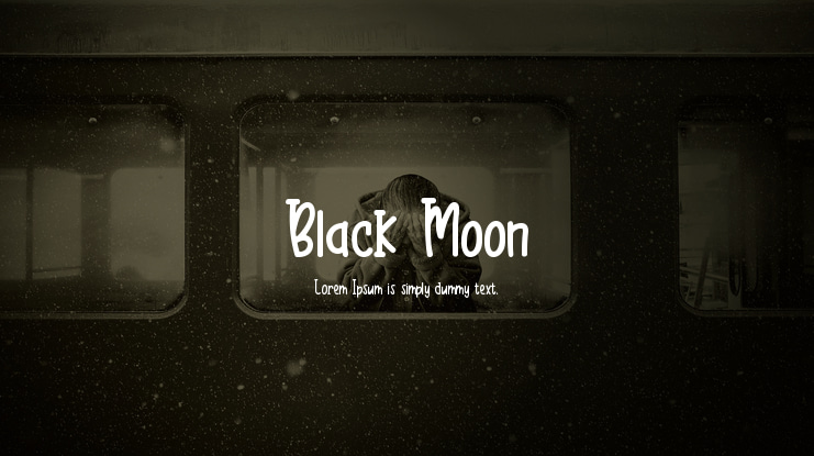 Black Moon Font
