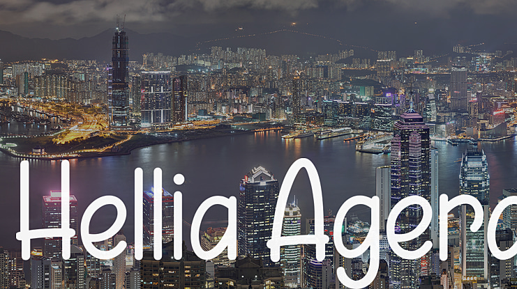 Hellia Agera Font