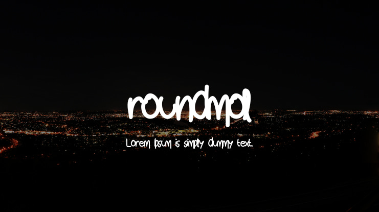 roundmol Font