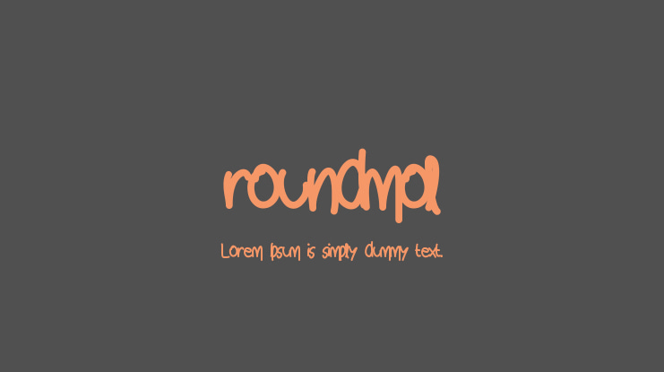 roundmol Font