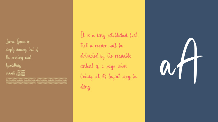 Melenias Personal Use Font