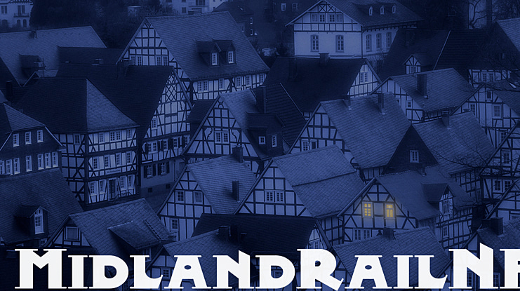 Midland Rail Font