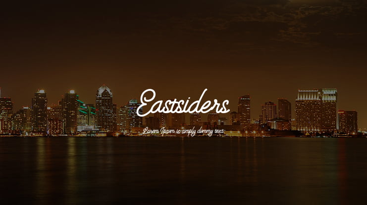 Eastsiders Font