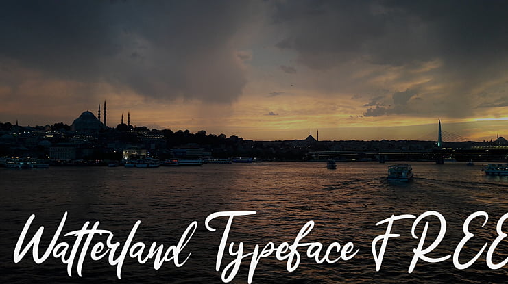 Watterland Typeface FREE Font