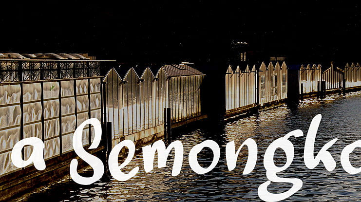 a Semongko Font