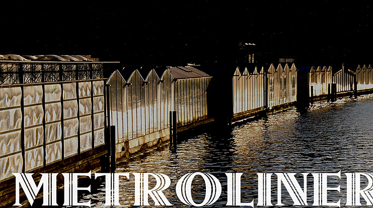 Metroliner Font