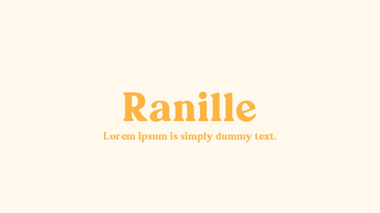 Ranille Font