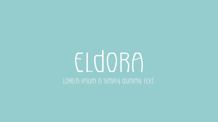 Eldora Font