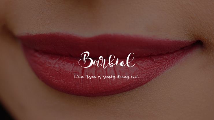 Barbiel Font