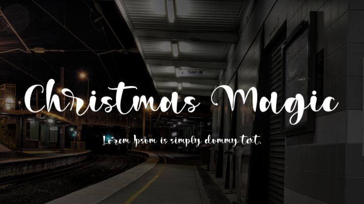 Christmas Magic Font