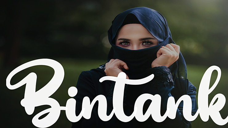 Bintank Font