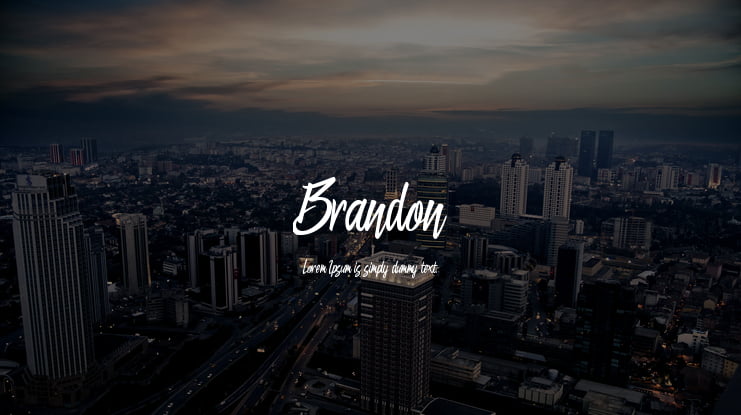 Brandon Font