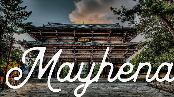 Mayhena Font