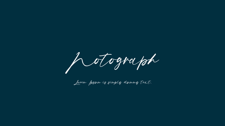 Notograph Font Family
