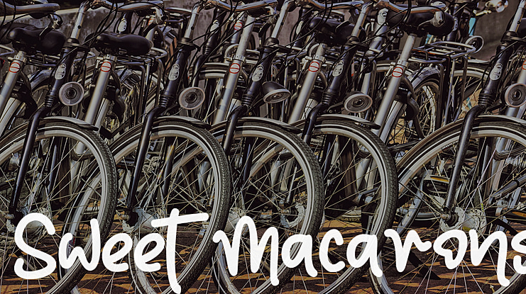 Sweet Macarons Font