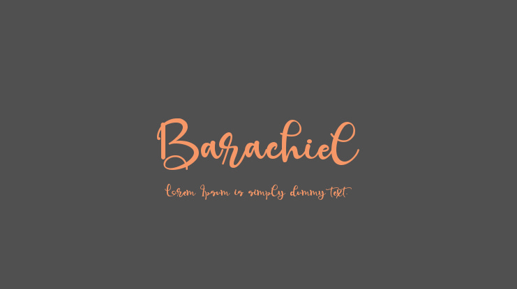 Barachiel Font