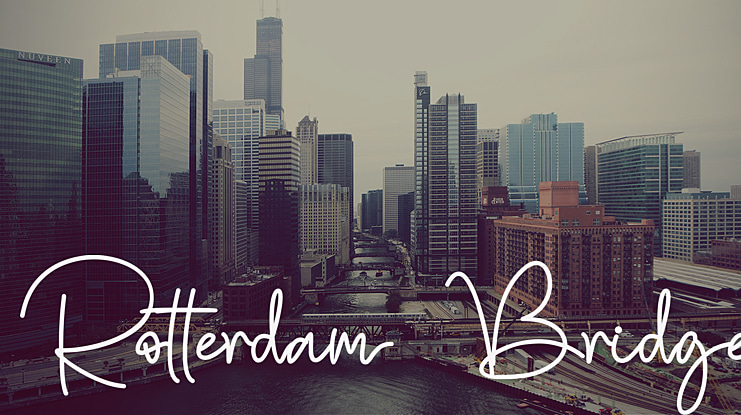 Rotterdam Bridge Font