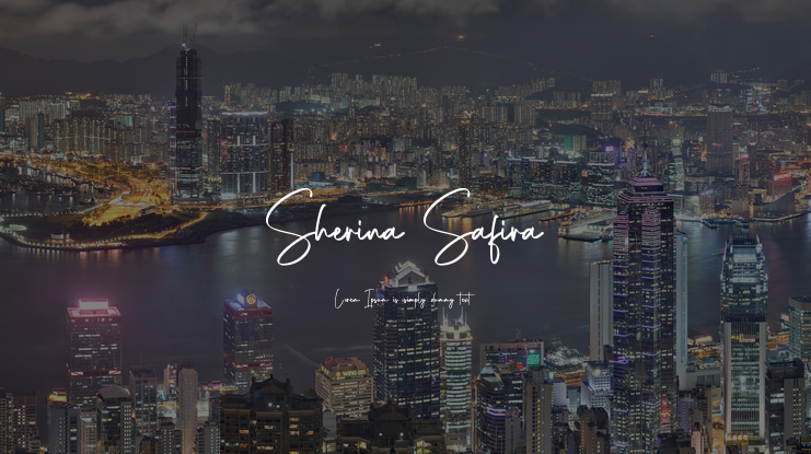 Sherina Safira Font
