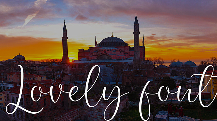 Lovely font