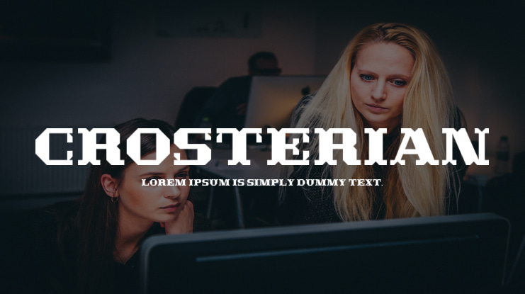 Crosterian Font