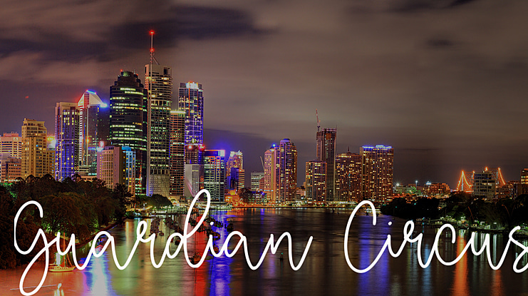 Guardian Circus Font