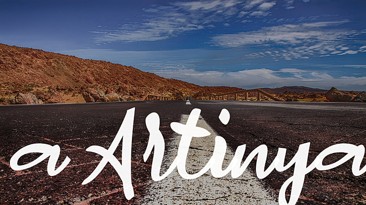 a Artinya Font