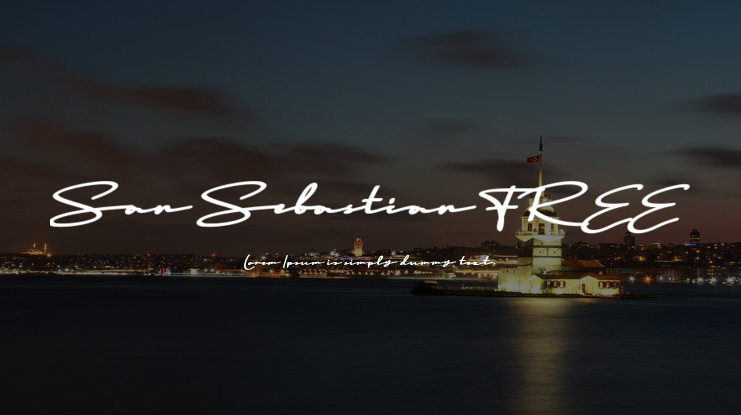 San Sebastian FREE Font