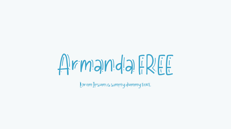 Armanda FREE Font