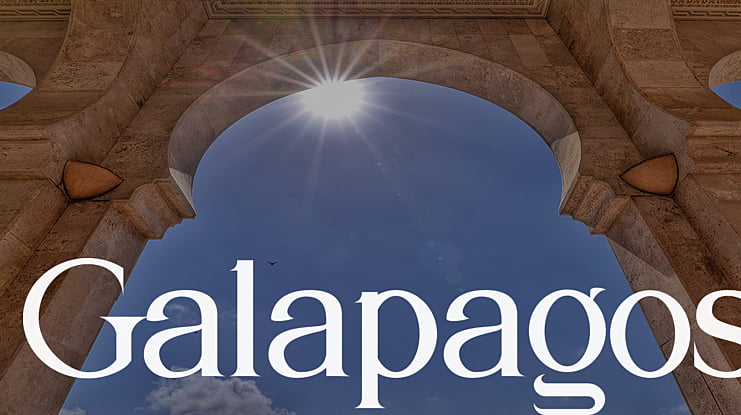 Galapagos Font
