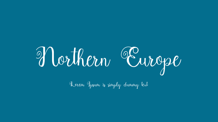 Northern Europe Font