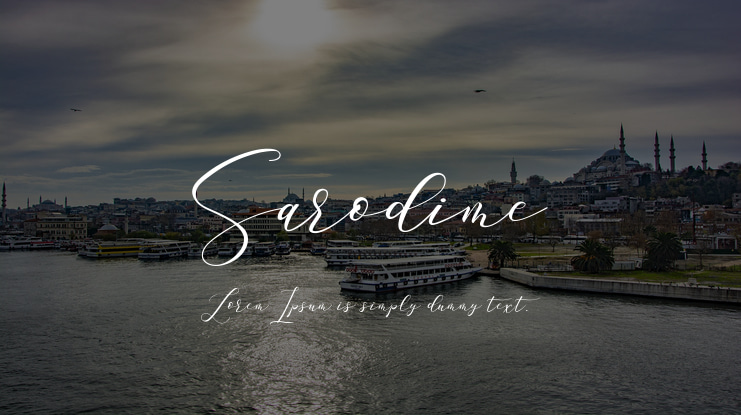 Sarodime Font