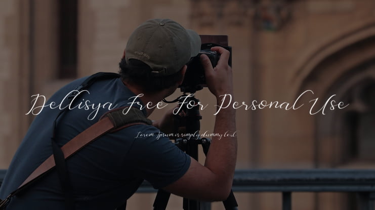 Dellisya Free For Personal Use Font