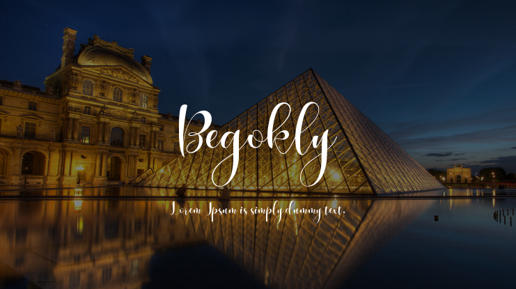 Begokly Font